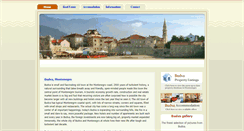 Desktop Screenshot of budvamontenegro.com